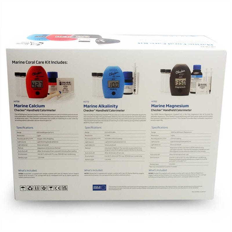 Marine Coral Care Kit - Hanna Instruments