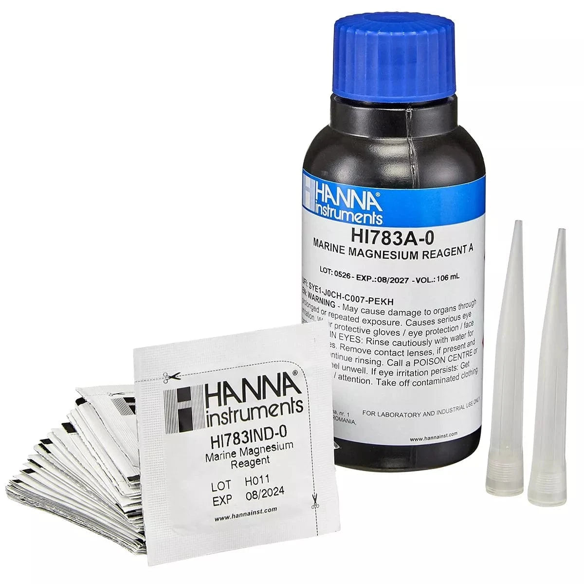 Marine Magnesium - 25 Pack Reagent - Hanna Instruments – Top Shelf