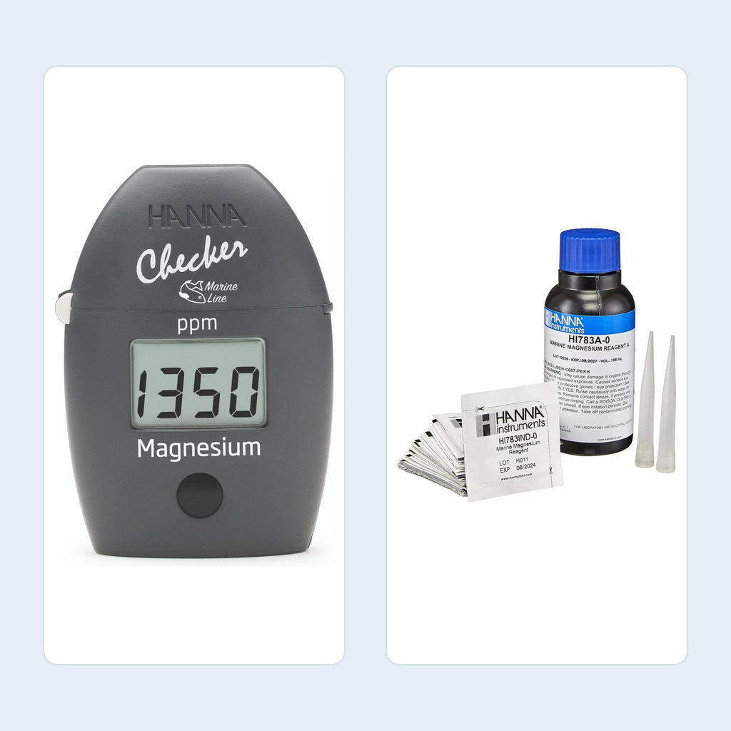 Marine Magnesium Checker + Reagent Refill Bundle - Hanna Instruments