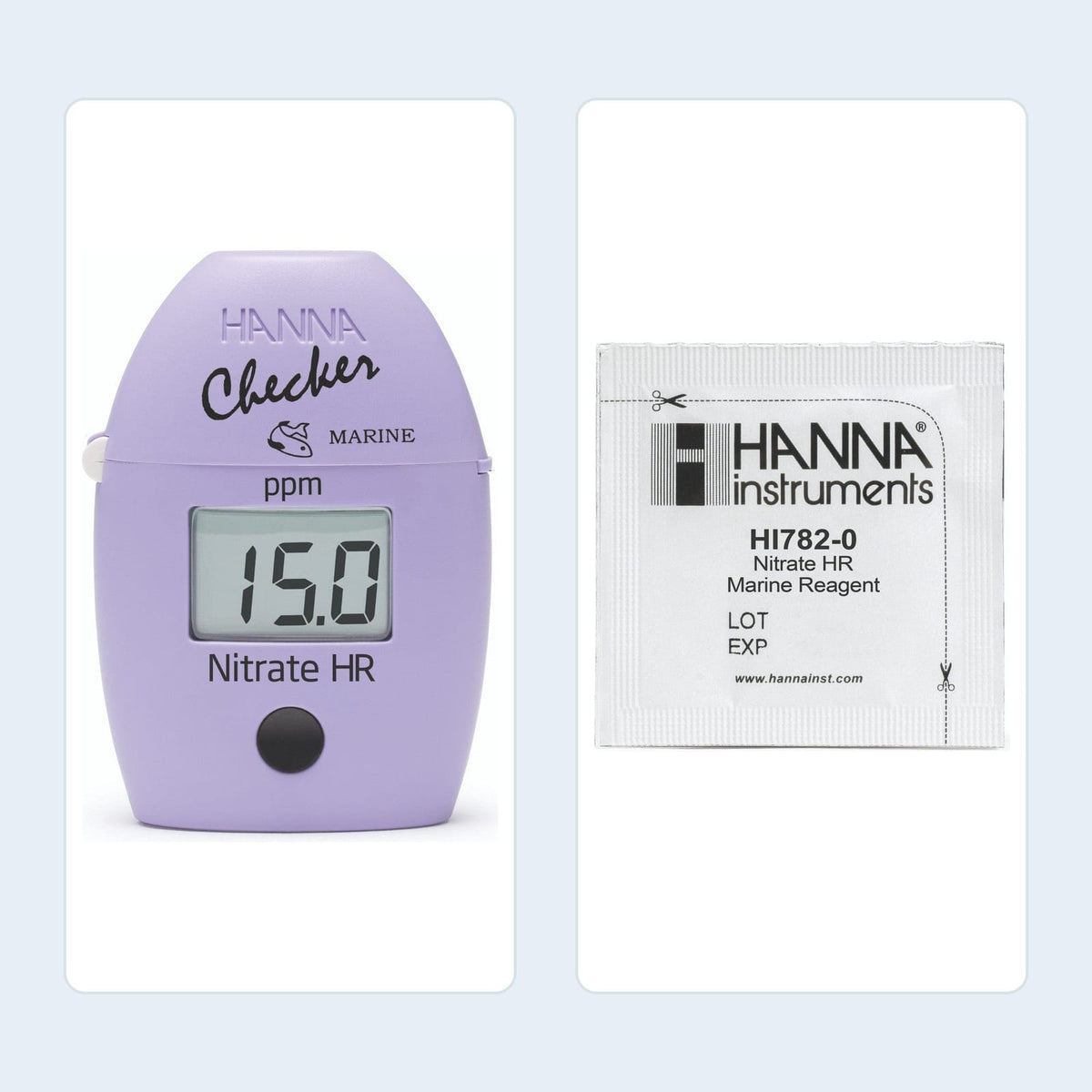 Nitrate High Range Checker + Reagent Refill Bundle - Hanna Instruments