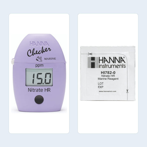 Nitrate High Range Checker + Reagent Refill Bundle - Hanna Instruments