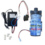 RO Booster Pump Kit - High Flow (300 GPD) - High Flow Kit - AquaFX