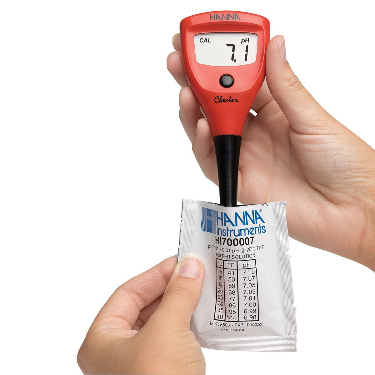 Checker pH Tester - 0.1 pH Resolution - Hanna Instruments - Hanna Instruments