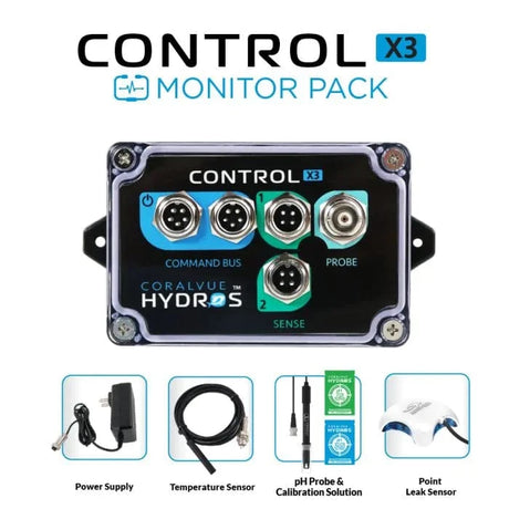 Hydros Control X3 Aquarium Monitor Pack - Hydros