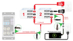 Hydros IceCap Battery Backup Cable Kit - Hydros