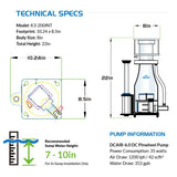 K3-200 Protein Skimmer - IceCap