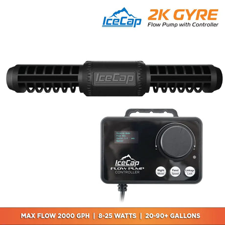 IceCap 2K Gyre Flow Pump With Controller - CoralVue