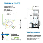 IceCap K3-200INT In-Sump Protein Skimmer