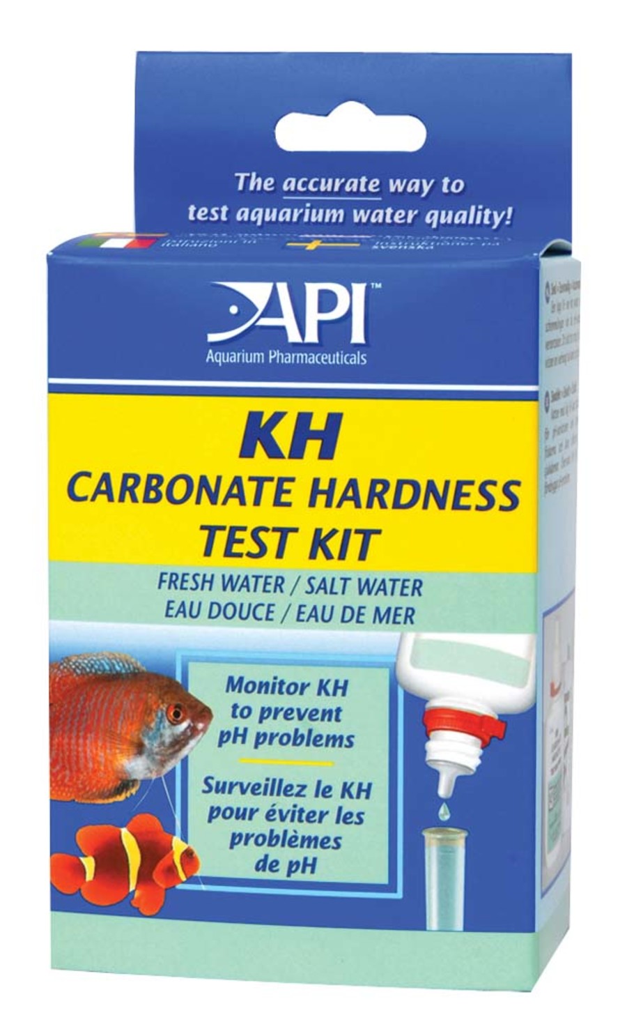 API KH Carbonate Hardness Test Kit for Freshwater and Saltwater Aquariums