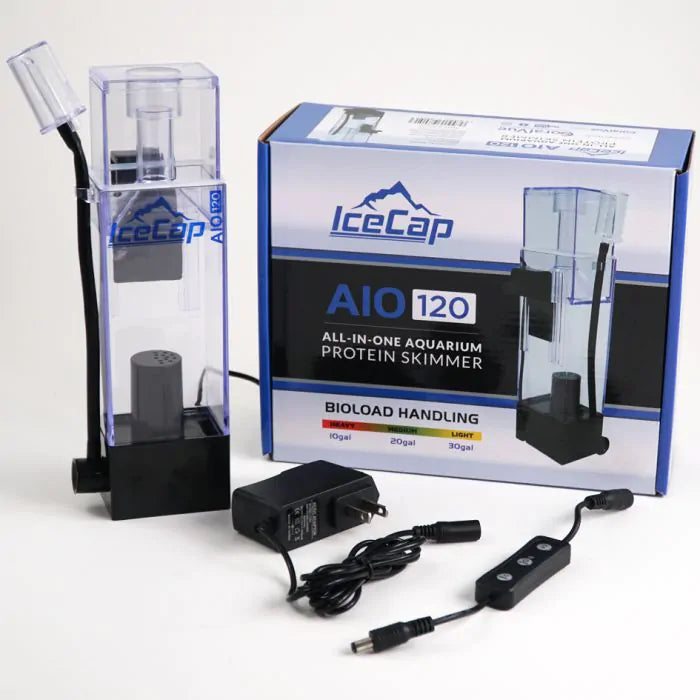 120 All-In-One Aquarium Protein Skimmer - Ice Cap - IceCap