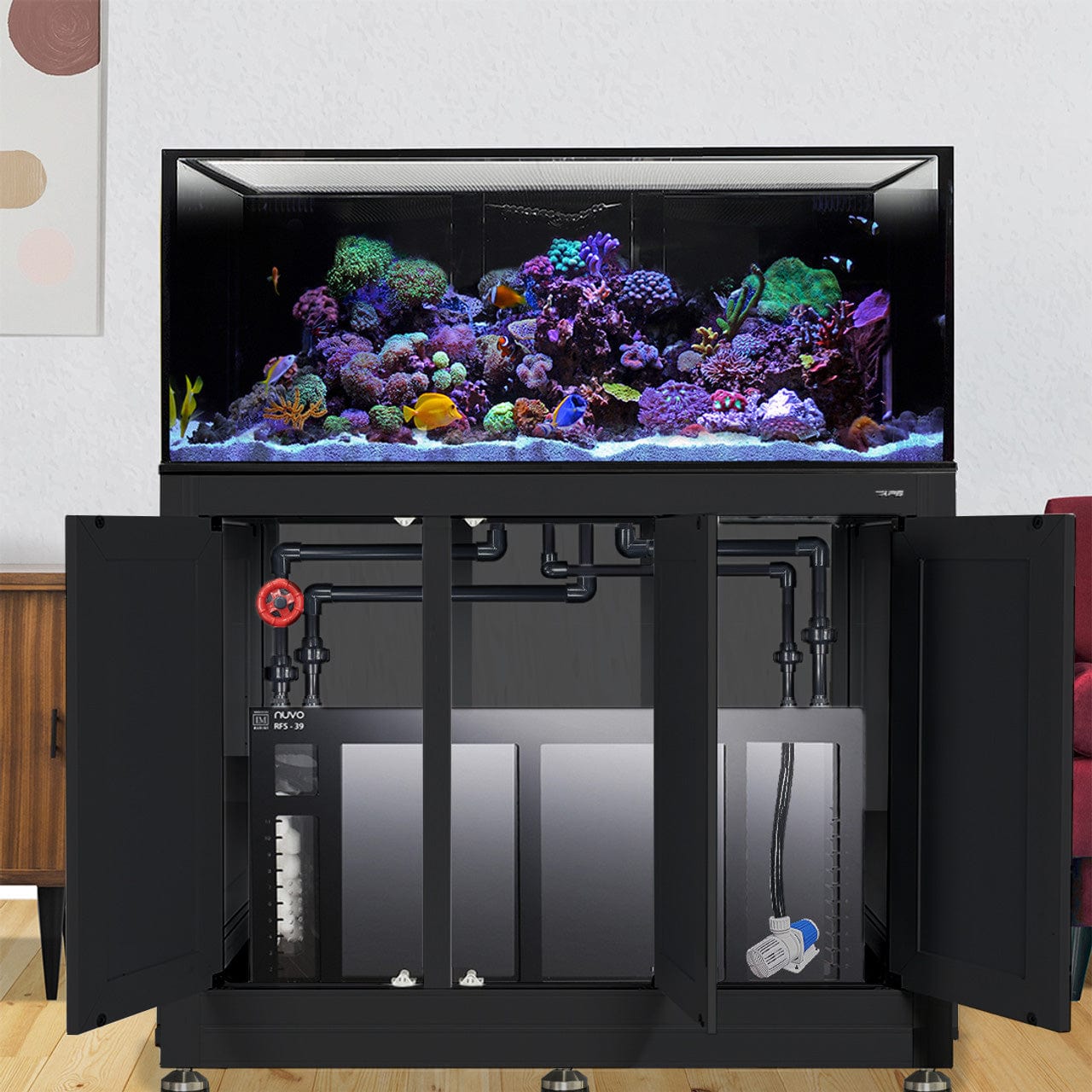 100 Gallon INT Complete Reef Aquarium - Innovative Marine Black