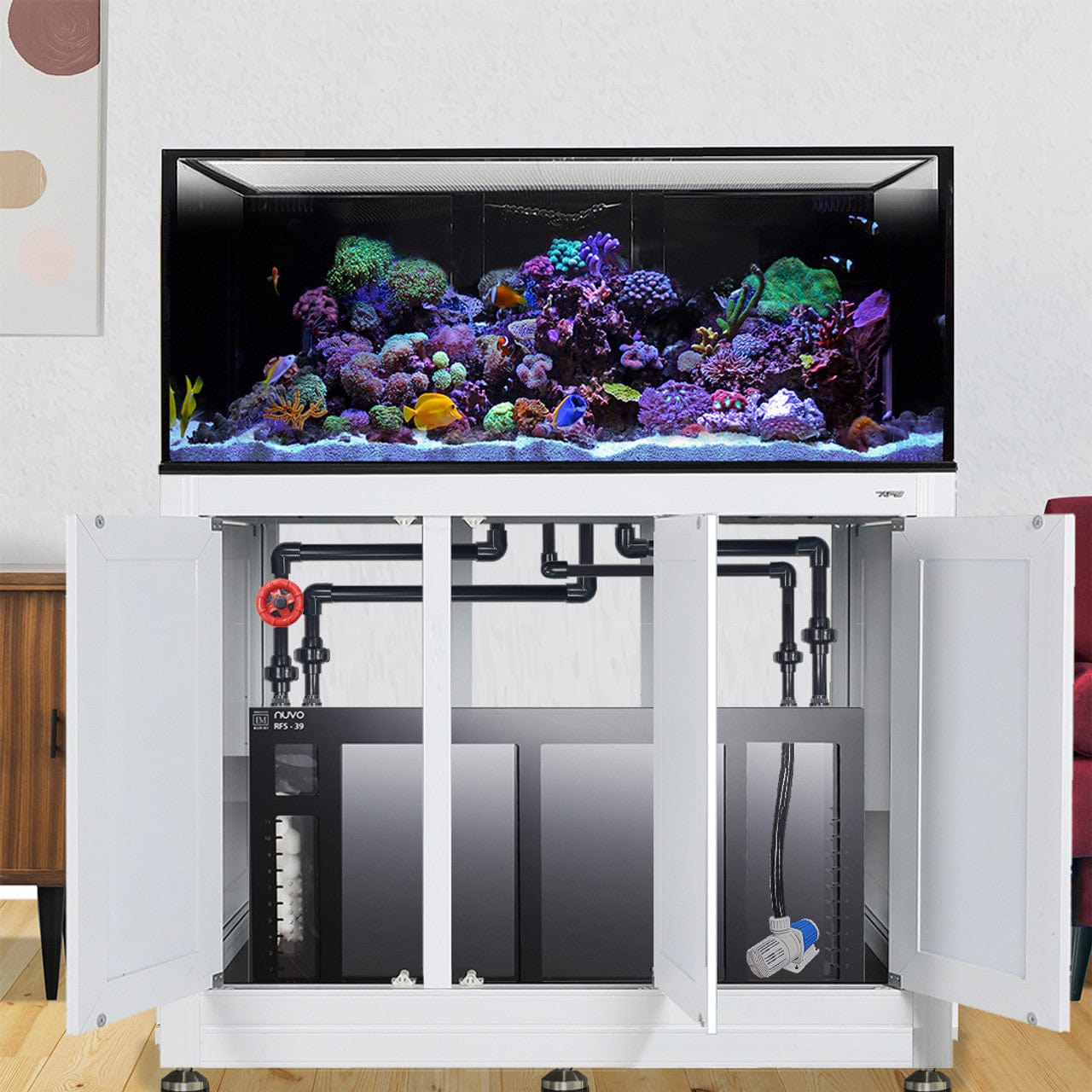 100 Gallon INT Complete Reef Aquarium - Innovative Marine White