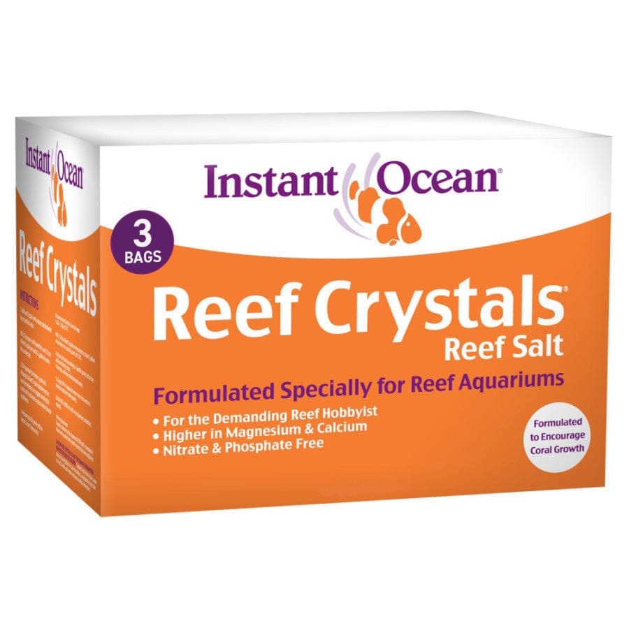Reef Crystals Salt - 3 Bag Box - Instant Ocean