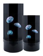 Jelly Cylinder 5 (Black) - 5 Gallon Saltwater Tank (Aquarium only) - Jellyfish Art