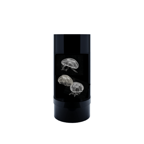 Jelly Cylinder 5 (Black) - 5 Gallon Saltwater Tank (Aquarium only) - Jellyfish Art