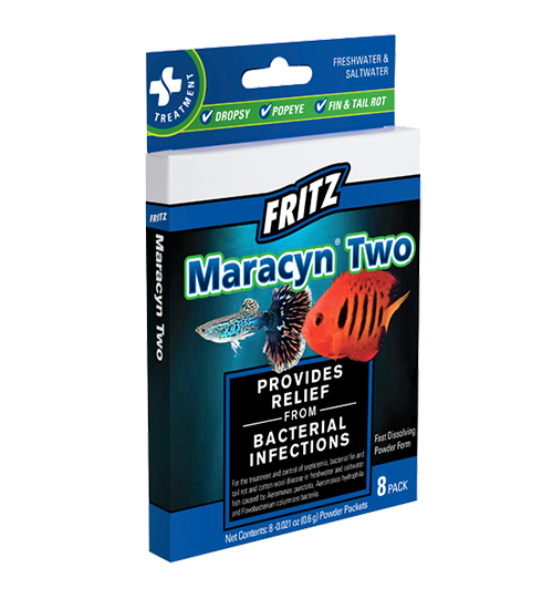 Mardel Maracyn Two - Antibacterial Medication - 8 Ct - Fritz Aquatics