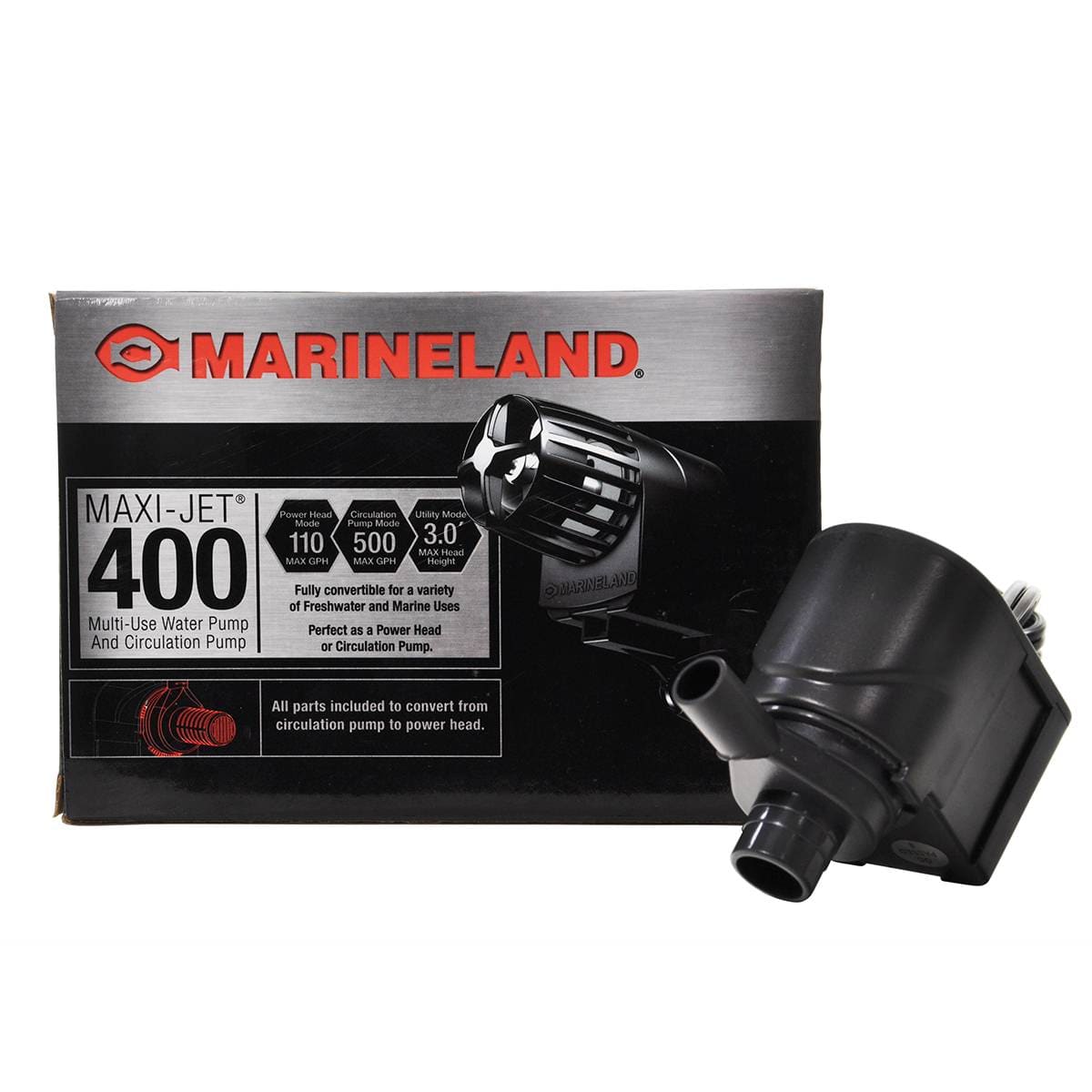 EXOHEAD Man Machine エキゾヘッドMM103ANDY Maxi-Jet Powerhead 400 - Marineland – Top Shelf Aquatics