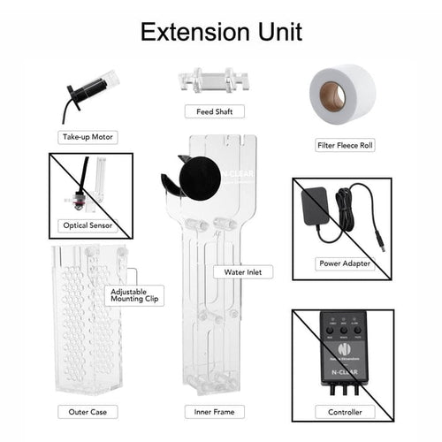 N-Clear Nano Fleece Roller Filter - Nature Dimensions