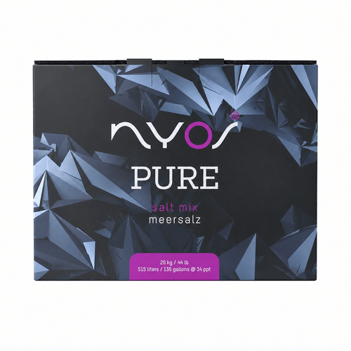 Nyos PURE reef salt mix 20 kg, mixes about 135 gallons of saltwater