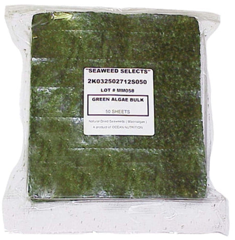 Seaweed Selects - Green Marine Algae with Natural Garlic Extract - Ocean Nutrition