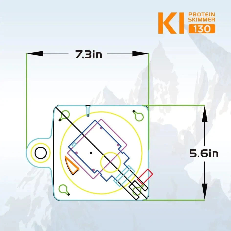 K1-130 Protein Skimmer - Open Box - IceCap