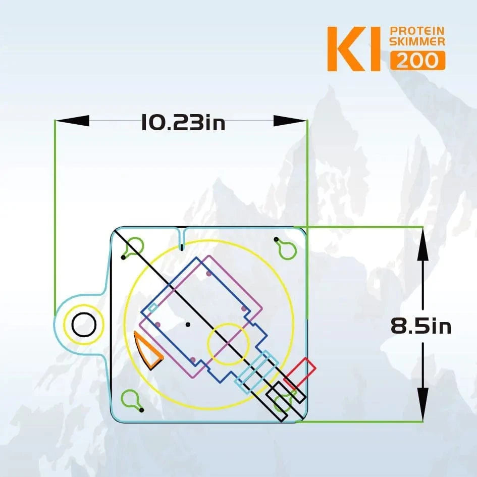 K1-200 Protein Skimmer - Open Box - IceCap