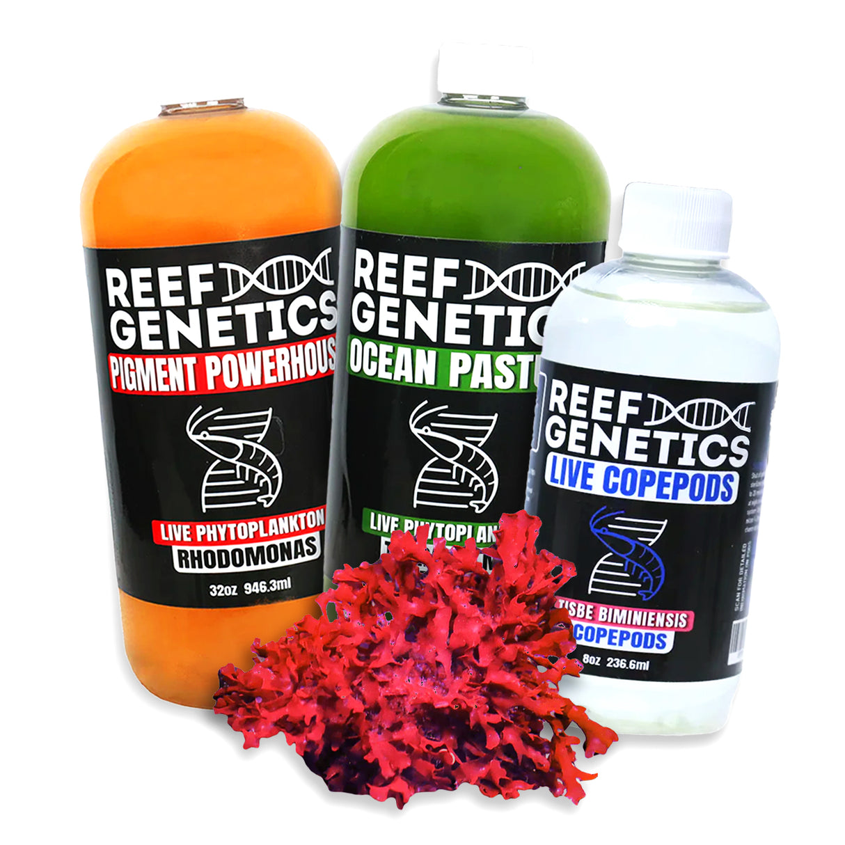 Reef Fuel Phytoplankton & Copepods Pack