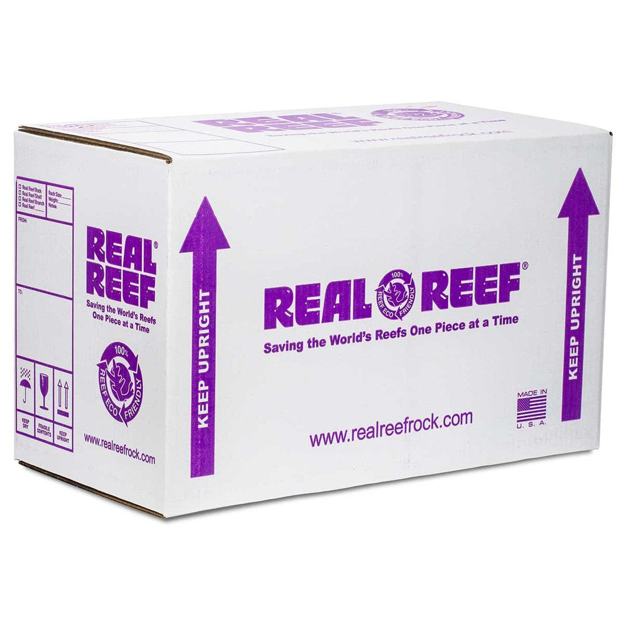 Original Mixed Rock Box - 25 lbs Box - Real Reef