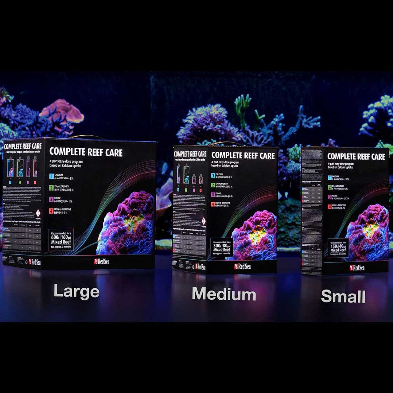 4-Part Reef Care Program - Red Sea – Top Shelf Aquatics