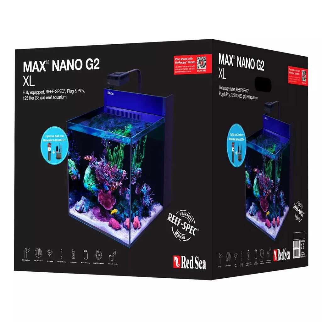 MAX NANO G2 XL Complete Reef System (33 Gal) - Red Sea – Top Shelf MAX NANO G2 XL Complete Reef System (33 Gal) - Red Sea – Top Shelf