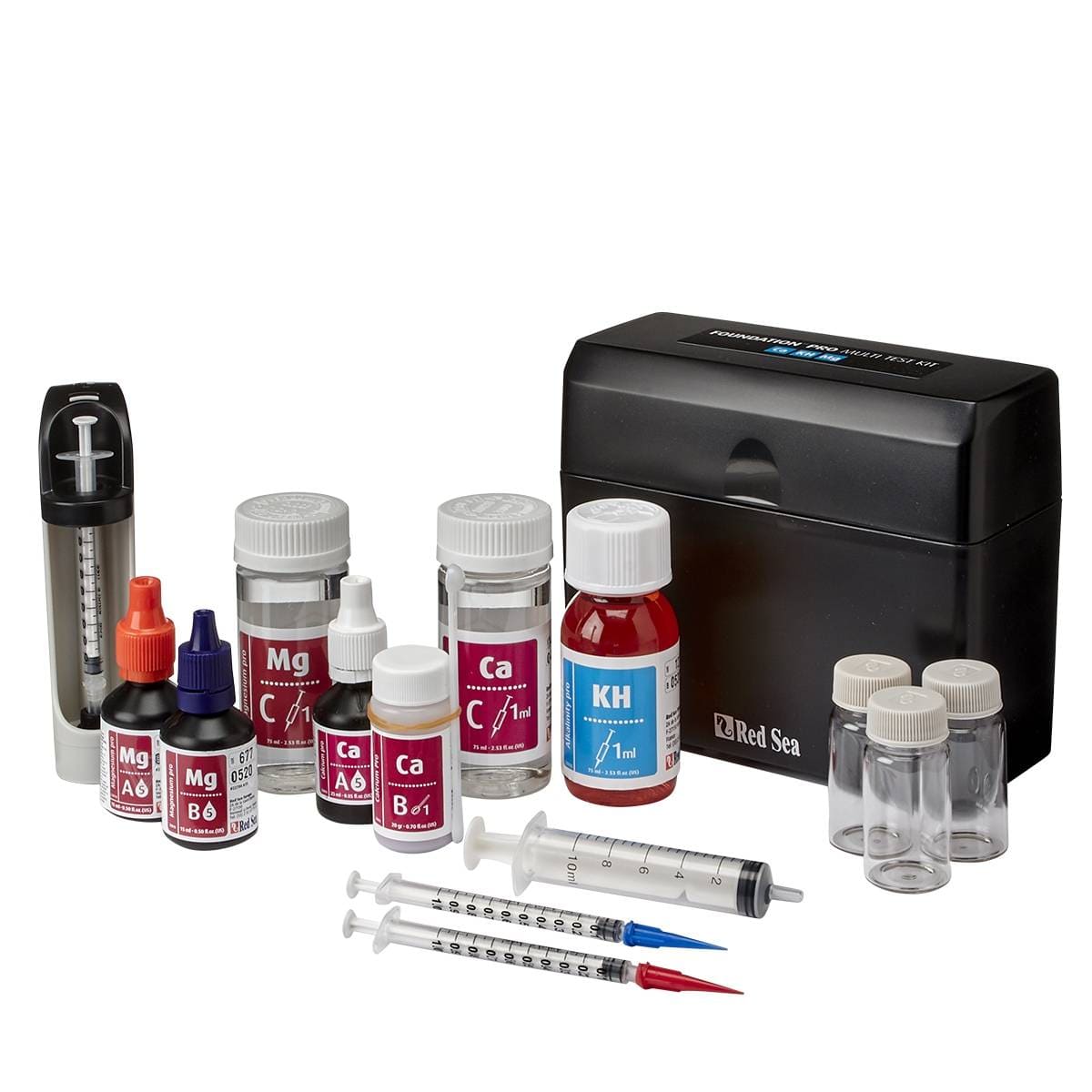 Reef Kit Reef Foundation Pro Multi Test Kit (Ca, Alk, Mg) - Red Sea – Top Shelf ...