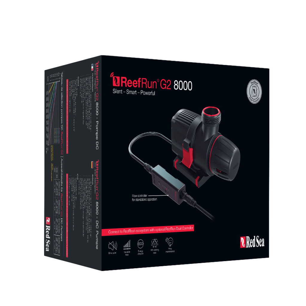 ReefRun G2 8000 - DC Aquarium Return Pump - Red Sea – Top Shelf ReefRun G2 8000 - DC Aquarium Return Pump - Red Sea – Top Shelf