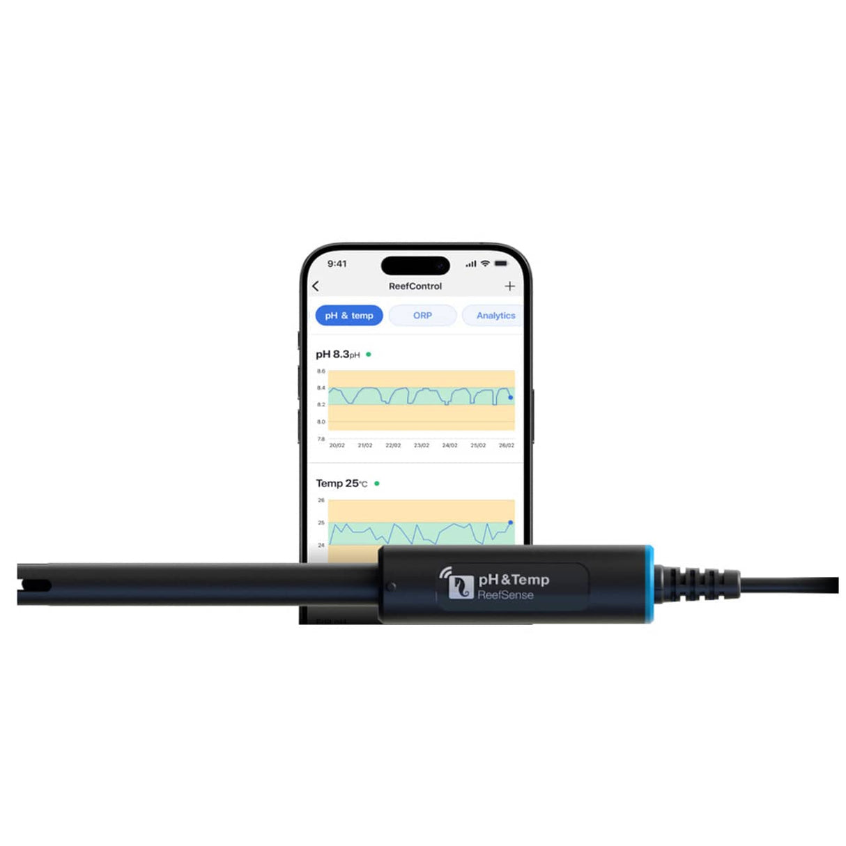 ReefSense pH & Temp Probe - Red Sea