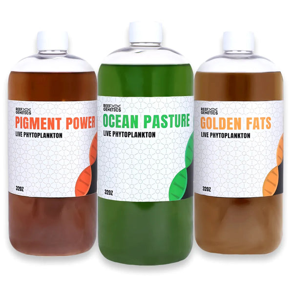 Royale Flush Phytoplankton Combo Pack - Reef Genetics 32 oz