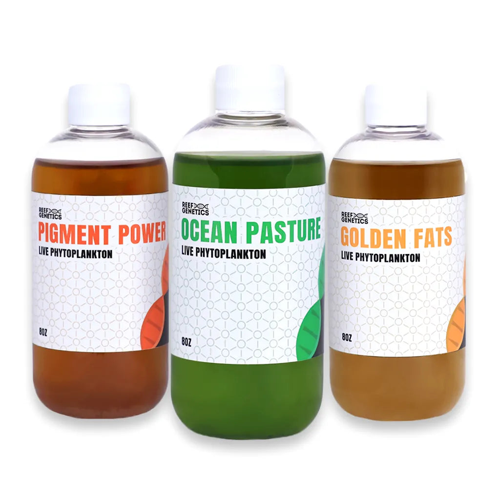 Royale Flush Phytoplankton Combo Pack - Reef Genetics 8 oz