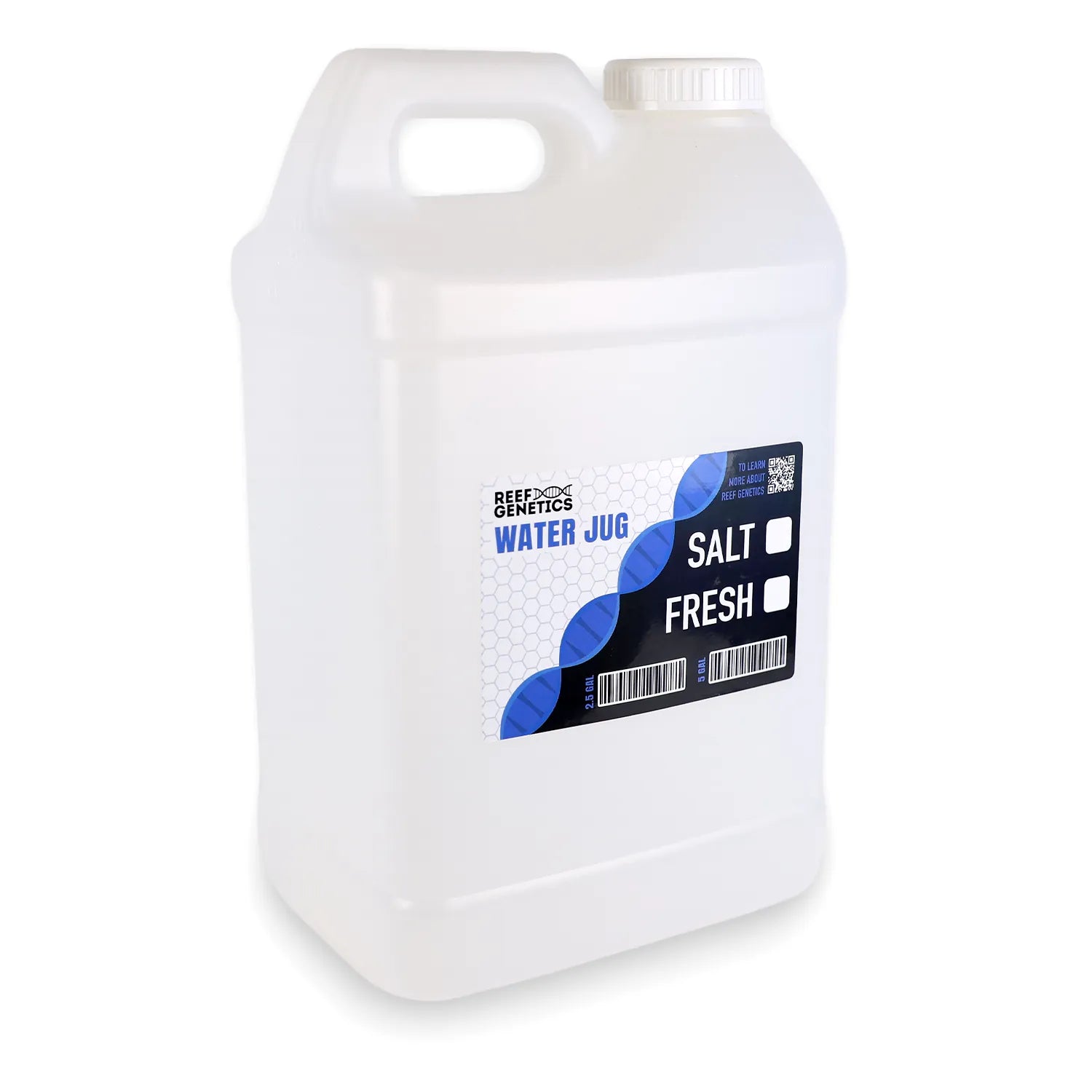 Plastic Jug - Reef Genetics 2.5 Gallon