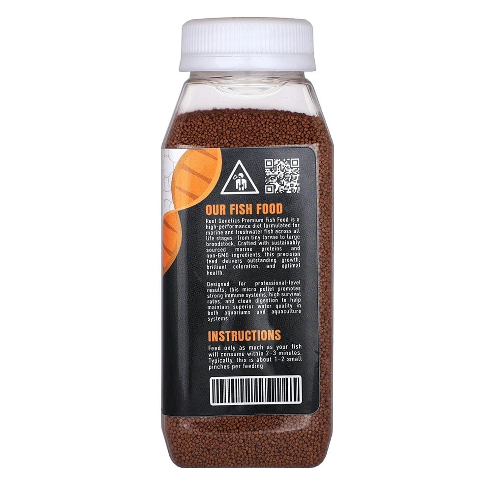 Premium Fish Food - Pellets - Reef Genetics