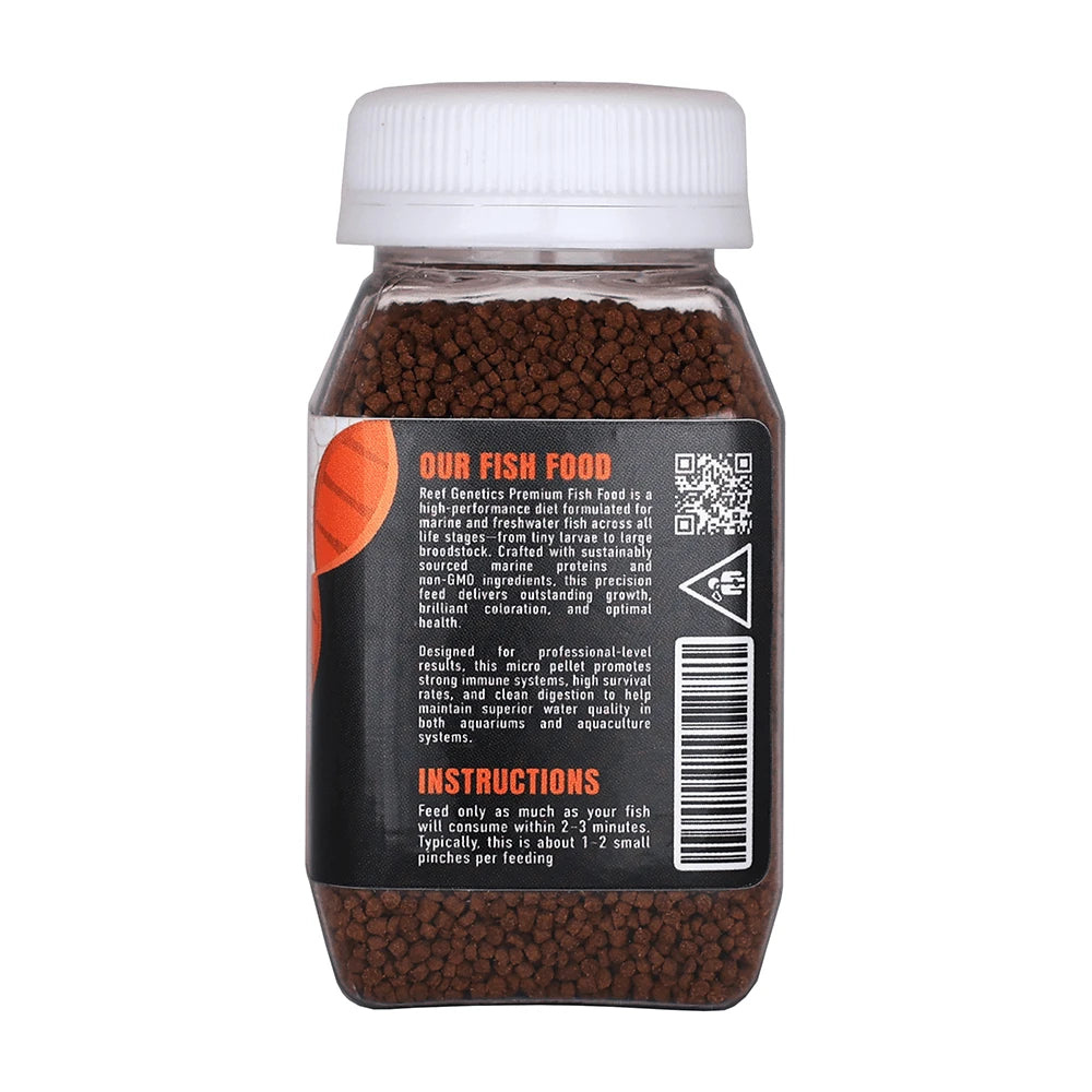 Premium Fish Food - Pellets - Reef Genetics