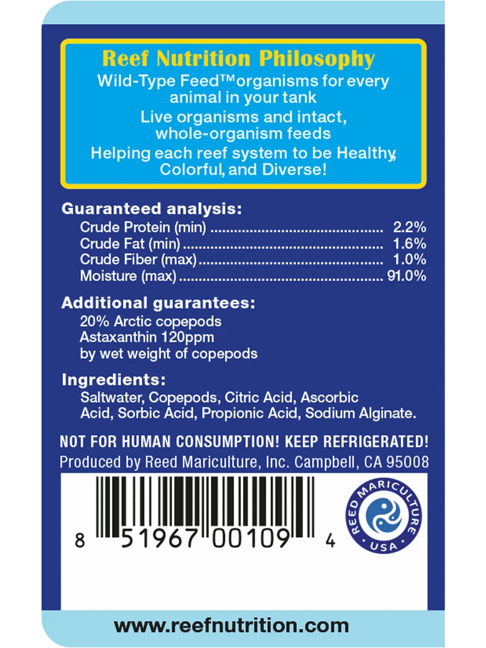 Arcti-Pods - Reef Nutrition