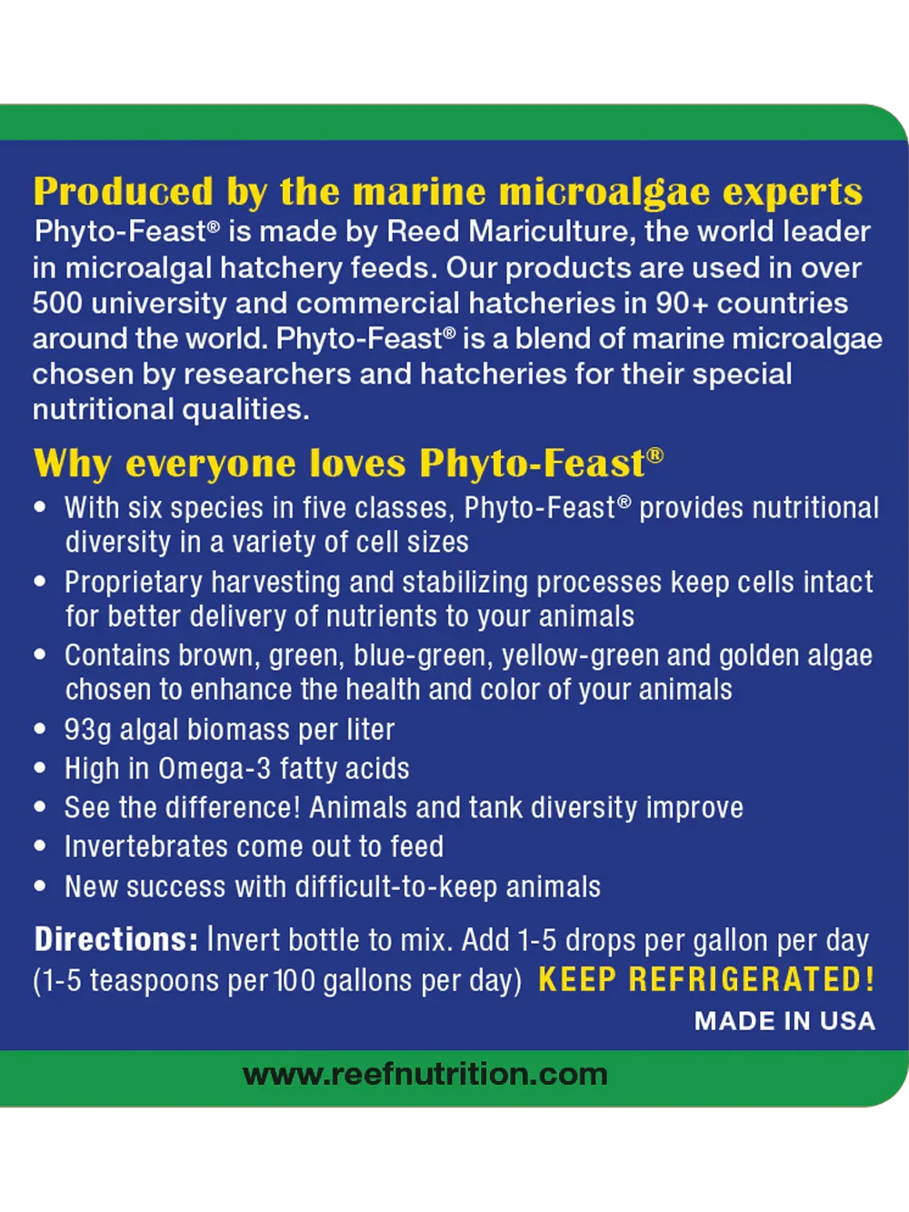 Phyto-Feast - Reef Nutrition