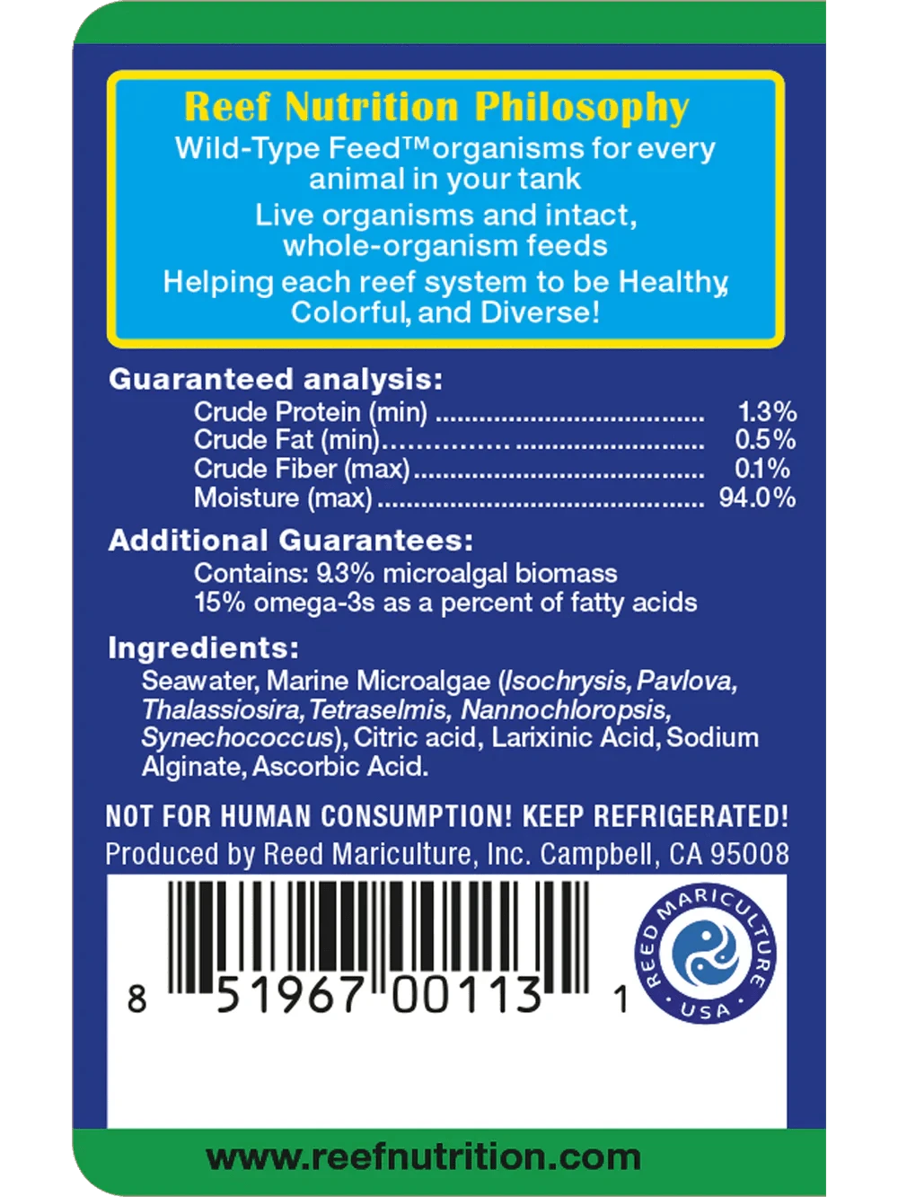 Phyto-Feast - Reef Nutrition