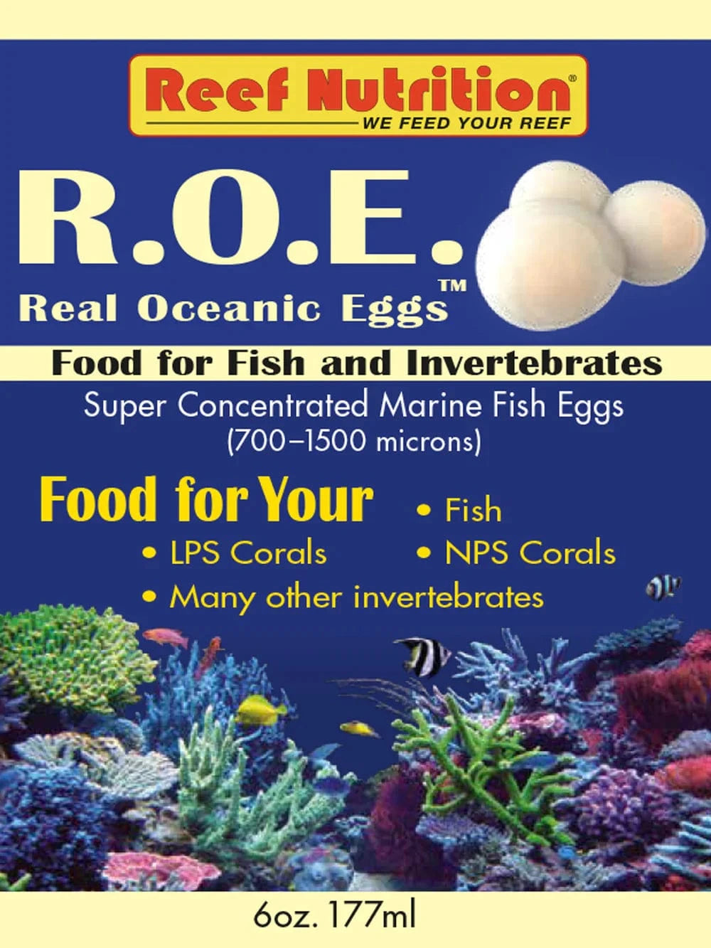 R.O.E. (Real Oceanic Eggs) - Reef Nutrition