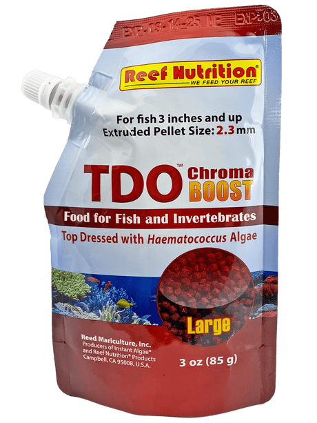 TDO-C2 Chroma BOOST Fish Food - Reef Nutrition Large