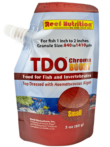 TDO-C2 Chroma BOOST Fish Food - Reef Nutrition Small