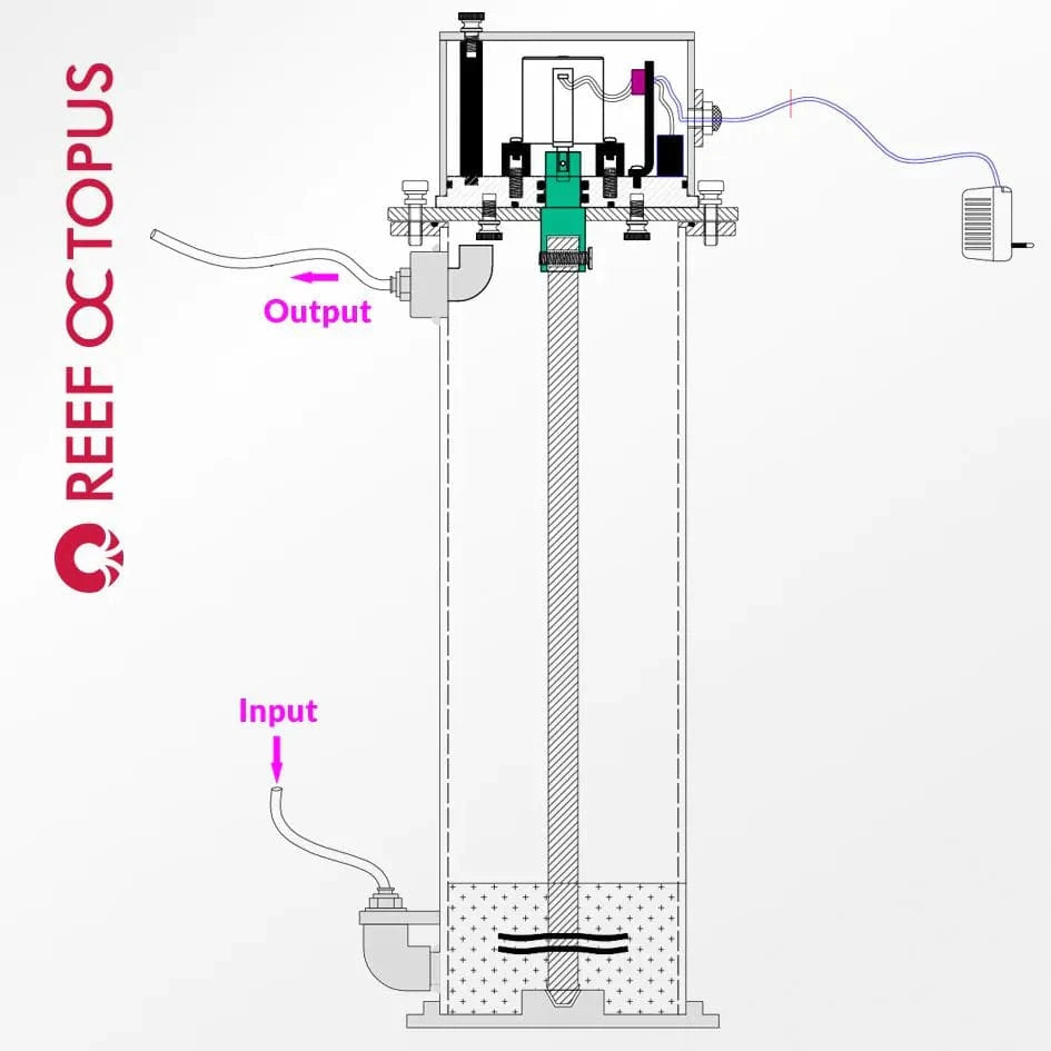 KS150 Nilson Kalk Reactor - Reef Octopus
