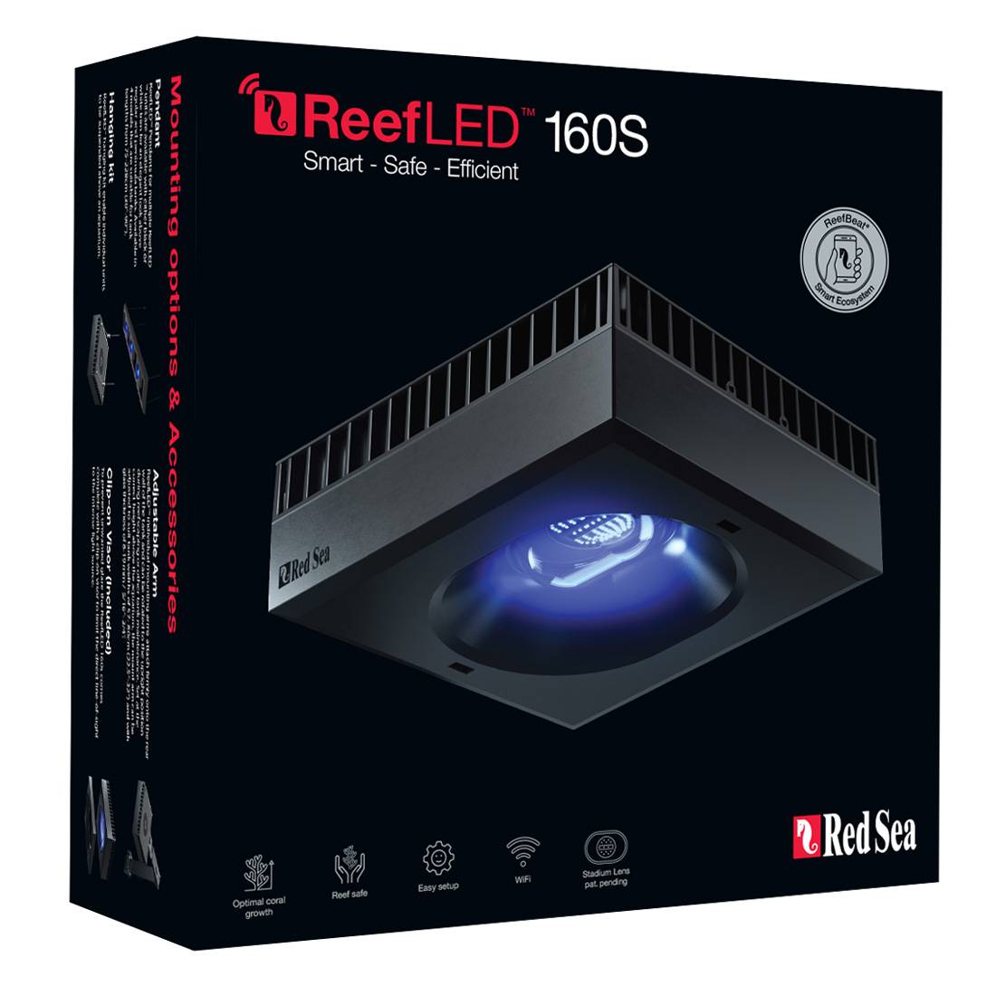 ReefLED 160S LED Light Fixture - Red Sea – Top Shelf Aquatics