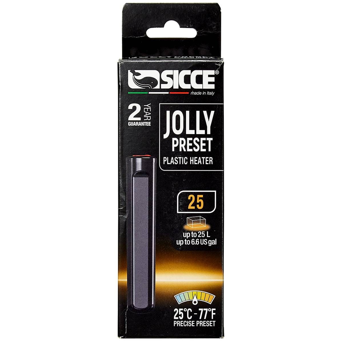 Jolly Preset Heater - 22W - Sicce – Top Shelf Aquatics