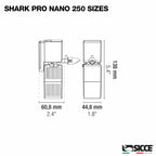 Shark PRO Nano 250 Internal Filter (65 GPH) - Sicce