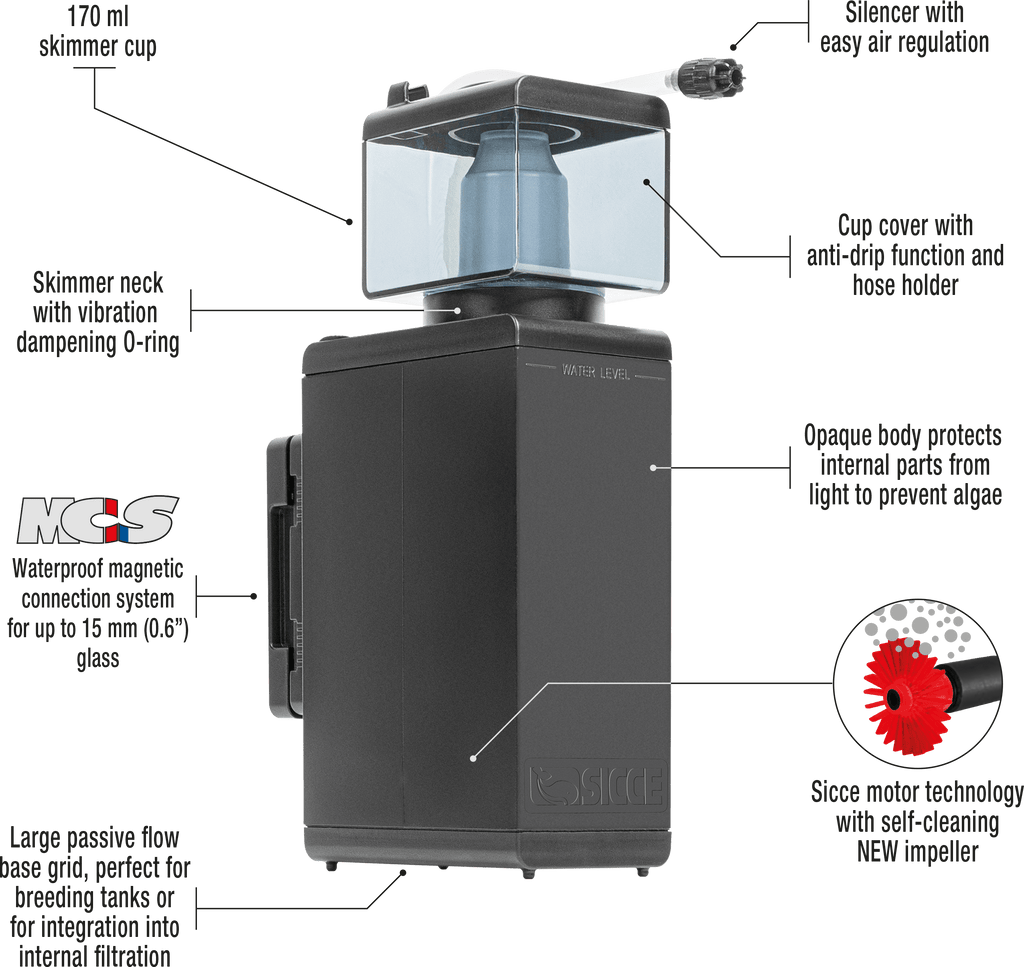 Shark Skimmer 150 Internal Filter - Sicce