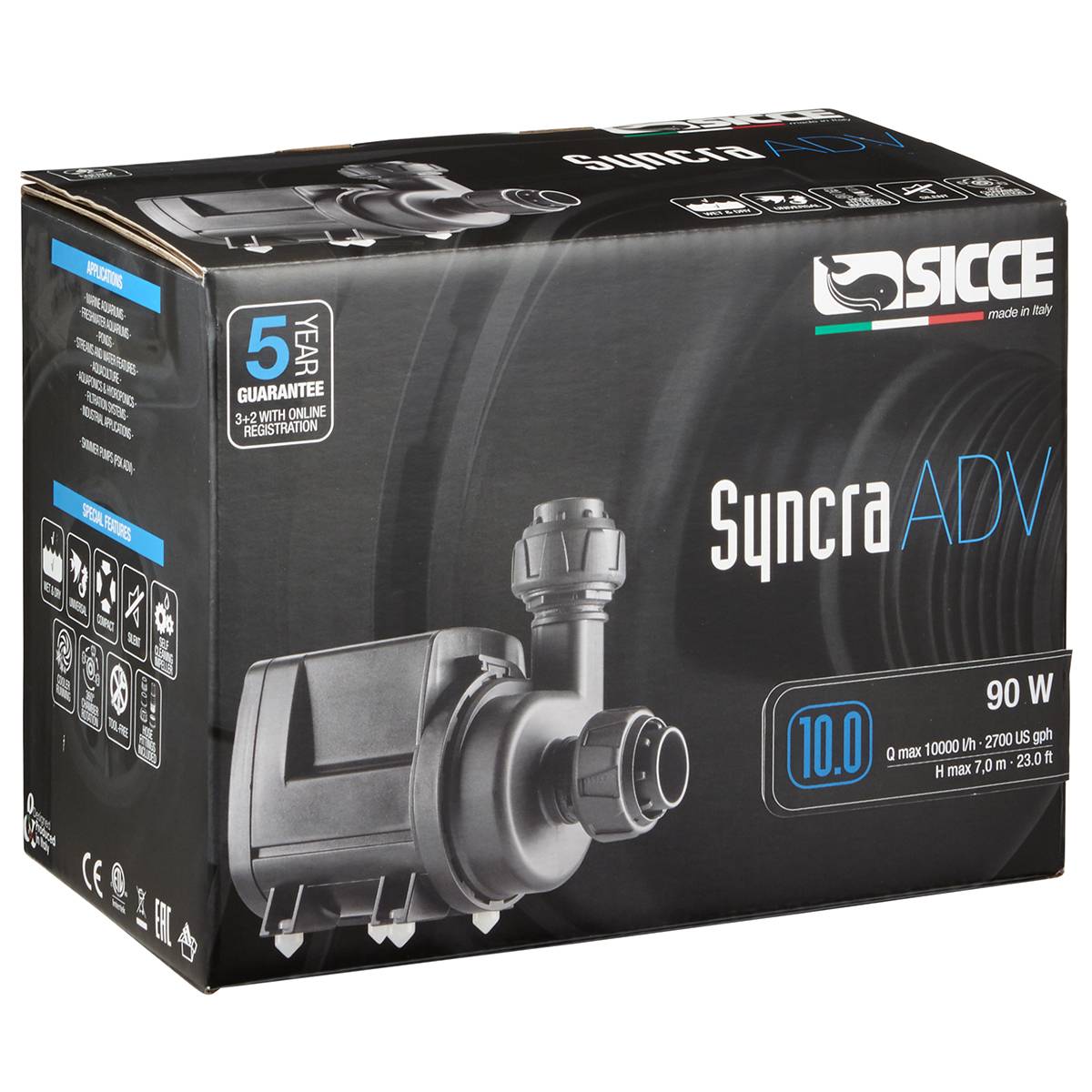 Syncra ADV 10.0 Water Pump - Sicce – Top Shelf Aquatics